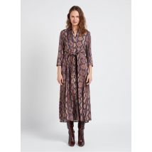 Pinko - Rechte overhemdjurk met print - 44 Maat - Multikleurig