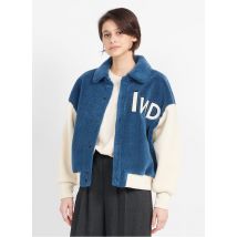 Indee - Kort - tweekleurig - oversized jasje - XS Maat - Blauw