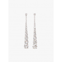 Helene Zubeldia - Pendientes con cristales - Talla única - Blanco