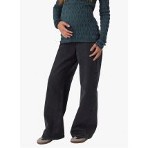 Mamalicious - Zwangerschapsjeans met lage taille en wijde pijpen katoenblend - 32 Maat - Grijs