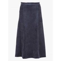 La Fee Maraboutee - Halflange rok van corduroy - 38 Maat - Blauw