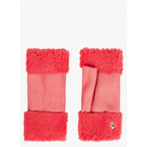 Toasties - Vingerloze handschoenen van schapenvacht - M Maat - Roze