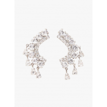 Helene Zubeldia - Pendientes de clip con forma de gota - Talla única - Blanco