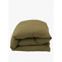 Most - Housse de couette en lin - 260x240 cm Maat - Groen