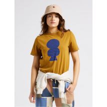 Bobo Choses - Tee-shirt col rond imprimé en coton bio - Taille M - Marron