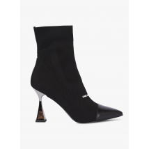 Karl Lagerfeld - Botines de punta con tacón - Talla 37 - Negro