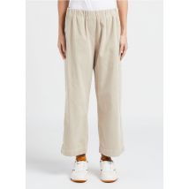 Bellepiece - Pantalon droit en coton - Taille XS - Beige