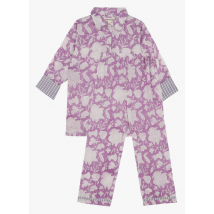 Lucas Du Tertre - Pijama estampado de algodón - 15 años - edición limitada - Talla 6A - Violeta