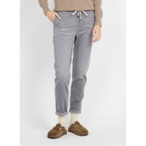 Max Mara Leisure - Wijde - relaxed-fit - wollen broek - L Maat - Grijs