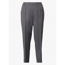 Esprit - Pantalón recto con pinzas - Talla 36/28 - Gris