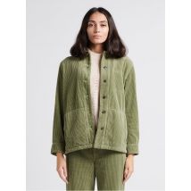 Bensimon - Veste col classique en coton - XS Maat - Groen