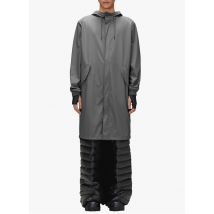 Rains - Impermeable con capucha - Talla XS - Gris