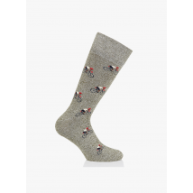 Faguo - Setje met 3 paar sokken met motiefje - 42/45 Maat - Multikleurig