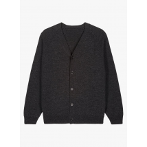 Harris Wilson - Gilet Col V loose-fit en laine mérinos - Taille M - Gris