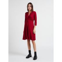 Seraphine - Kurzkleid mit v-ausschnitt - Größe 10 - Rot