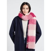 Becksondergaard - Geruite sjaal wolblend - Een Maat - Roze