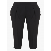 Pinko - Soepelvallende - rechte broek met hoge taille - 44 Maat - Zwart