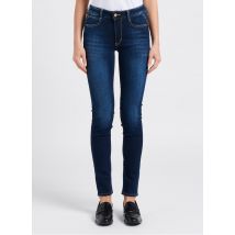 Le Temps Des Cerises - High waist slim fit jeans aus baumwoll-mix in stone-washed-optik - Größe 31 - Blau