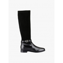 Cosmoparis - Lederstiefel aus material-mix - Größe 36 - Schwarz