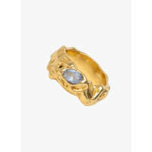 Lavani Jewels - Bague artisanale - Taille L - Bleu