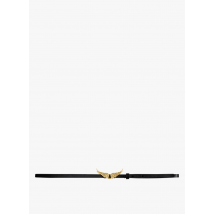 Zadig&voltaire - Ledergürtel mit schnalle - Größe 1 - Schwarz
