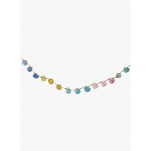 Mon Precieux Gem - Halskette mit herzen aus natursteinen - Einheitsgröße - Mehrfarbig