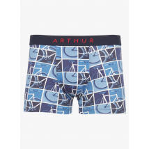 Arthur - Boxershorts aus baumwolle mit print - Größe M - Blau