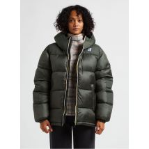 K-way - Anorak acolchado corto con capucha - Talla XS - Verde