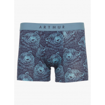 Arthur - Bedruckte boxershorts - Größe M - Blau