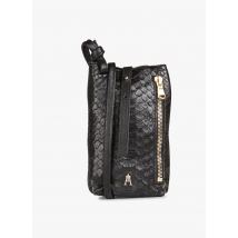 Craie - Pochette pour téléphone en cuir - Taille Unique - Noir