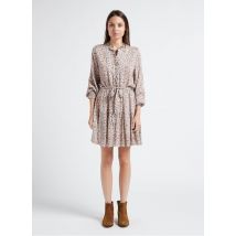 Emile Et Ida - Getailleerde jurk met bloemenprint - S Maat - Multikleurig