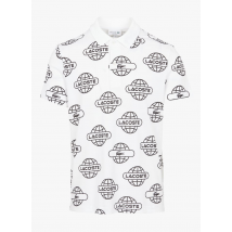Lacoste - Regular-fit polo katoenblend - 3 Maat - Wit