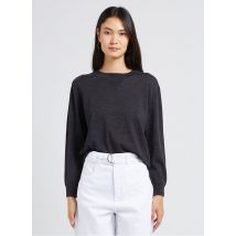 Soeur - Jersey de lana con cuello redondo - Talla 40 - Gris