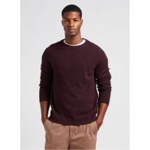 Knowledge Cotton Apparel - Rundhalspullover aus wolle - Größe XL - Braun