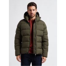 Pyrenex - Doudoune col montant à capuche amovible - Taille S - Vert