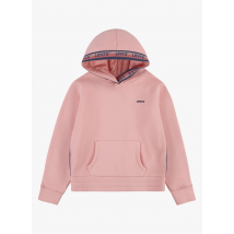 Levi's Kids - Sweater met capuchon katoenblend - 10A Maat - Roze