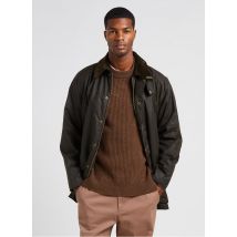 Barbour - Gerade geschnittene baumwolljacke mit klassischem kragen - Größe 40 - Khaki