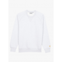 Carhartt Wip - Regular-fit - katoenen sweater met ronde hals - XL Maat - Grijs