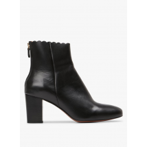 Maison Toufet - Leren enkellaarzen - 41 Maat - Zwart