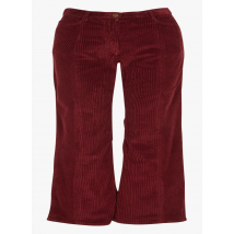 Soi Paris - High-rise straight-leg cotton-blend pants - Größe 38 - Violett