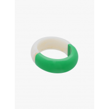 Vanessa Baroni - Tweekleurige armband - Een Maat - Groen