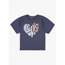 Levi's Kids - Wijd t-shirt met ronde hals katoenblend - 12A Maat - Blauw