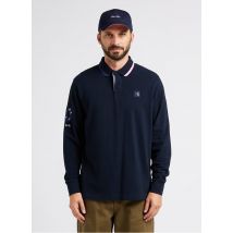 Eden Park - Polo en coton piqué - Taille 2XL - Bleu