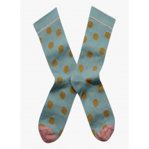 Bonne Maison - Sokken met print katoenblend - 36/38 Maat - Blauw
