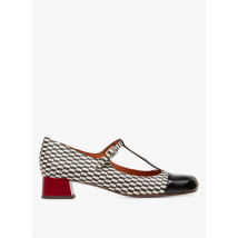 Chie Mihara - Babies en cuir imprimé - Taille 39 - Multicolore