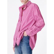 Vanessa Bruno - Oversized - katoenen blouse met klassieke kraag en print - 34 Maat - Roze