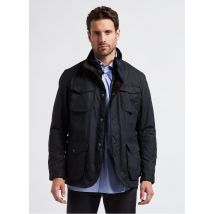 Barbour - Jasje van glanzend katoen met opstaande kraag - M Maat - Blauw