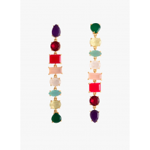 Lavani Jewels - Boucles d'oreilles en pierre naturelle - Taille Unique - Multicolore