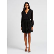 Michael Kors - Robe courte volantée - Taille S - Noir