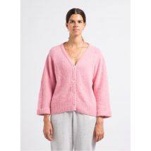 American Vintage - Ruimvallend vest met v-hals - S Maat - Roze